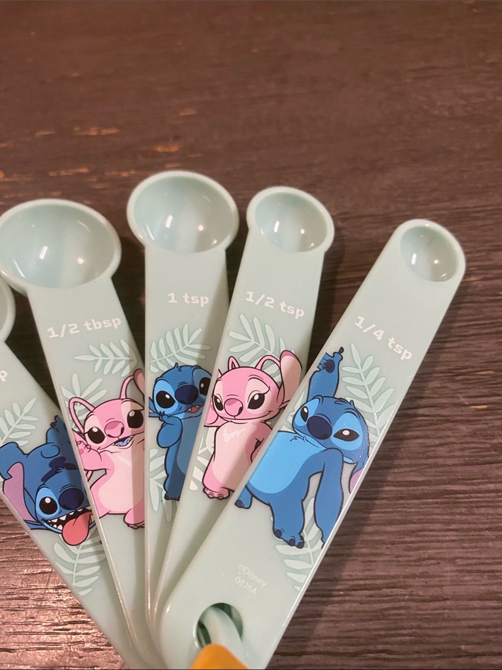 Disney Stitch & Angel Measuring Spoons - Picture 4 of 6